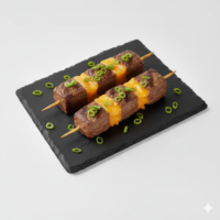 Brochette Boeuf Cheddar